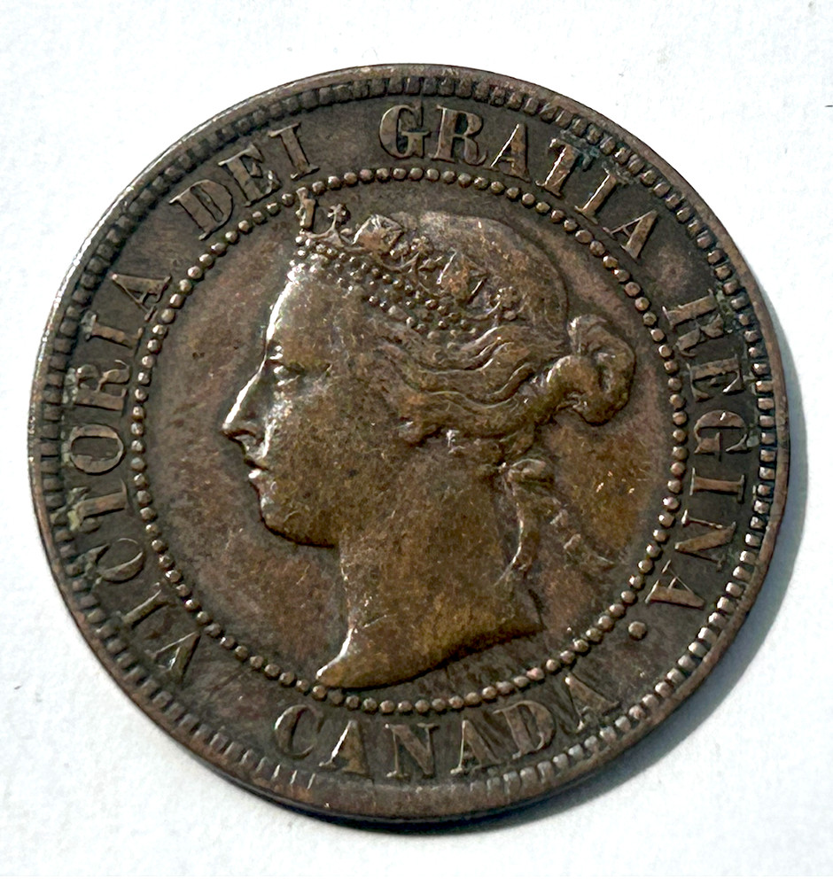 CANADA LARGE CENT 1893