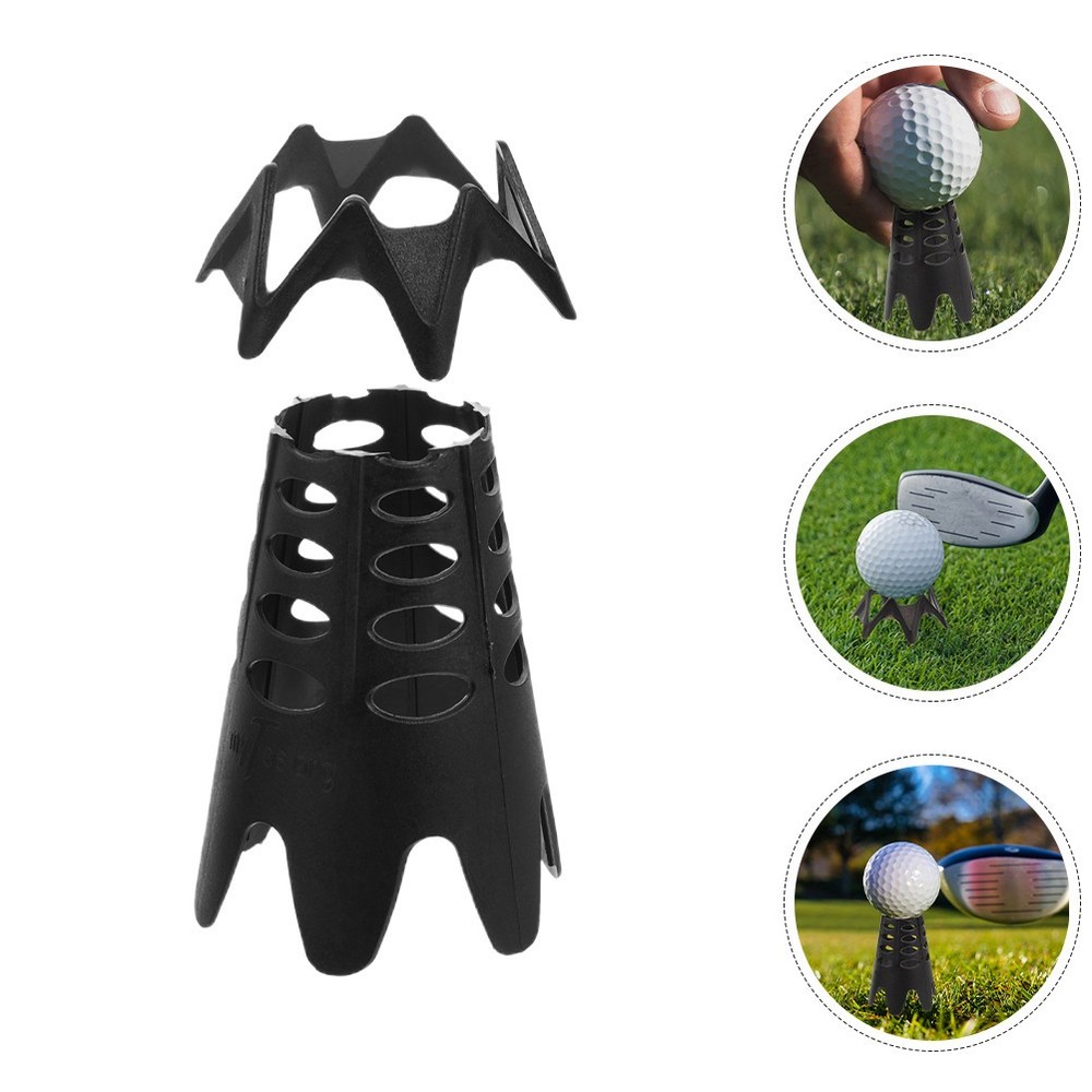 10 Pcs Golf Simulator Training Accessories for Golfing Tees Base Plastic