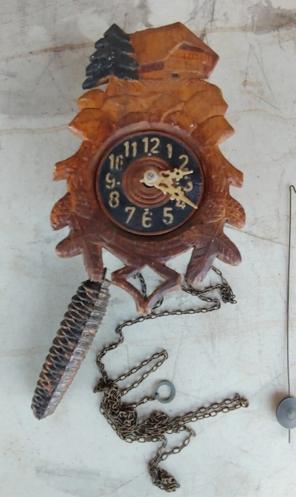 Vintage Black Forrest Clock