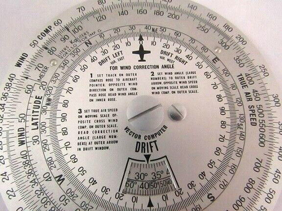 Batori Vintage Handheld Jet Computer for Navigation Dead Reckoning B-25