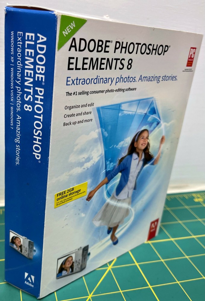 Adobe Photoshop Elements 8 New Condition!