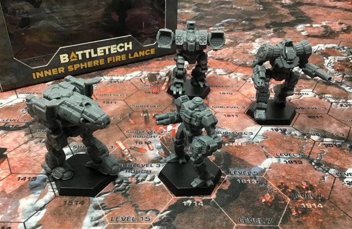 Battletech Fire Lance Mech Pack Catalyst Trebuchet Longbow Stalker Zeus