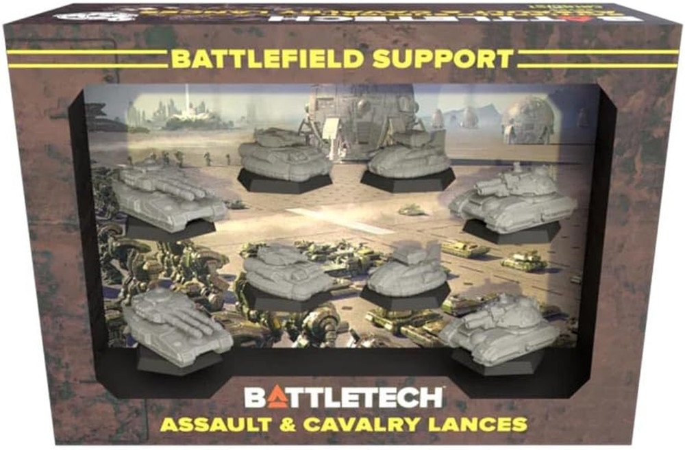 Battletech: Battlefield Support - Assault & Cavalry Lances - Strategy Board Game