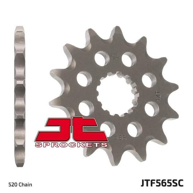 JT Front Sprocket 520 12T #JTF565.12SC for Yamaha/Kawasaki/Suzuki