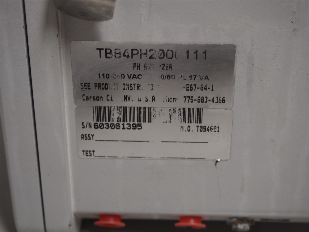 ABB TB84 PH Analyzer Transmitter TB84PH2000111