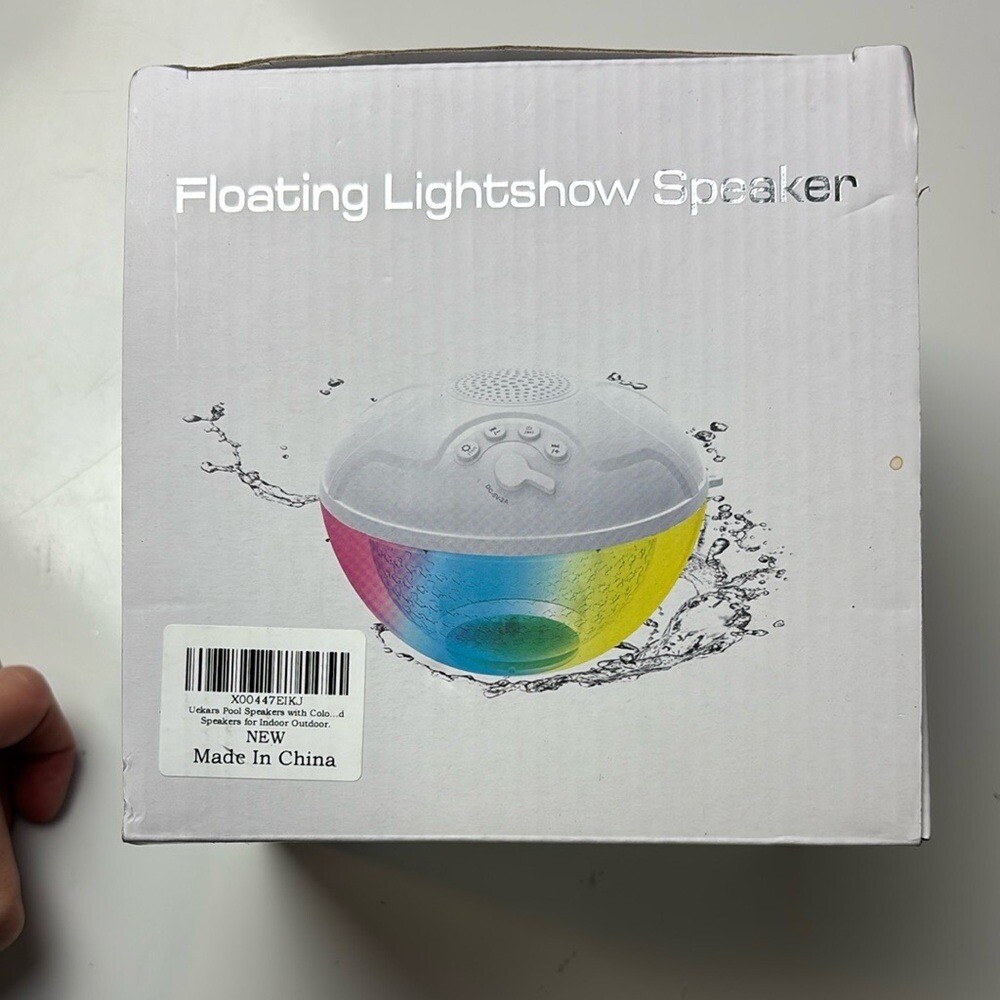 Uekars Portable Bluetooth Speakers, floating lightshow speaker