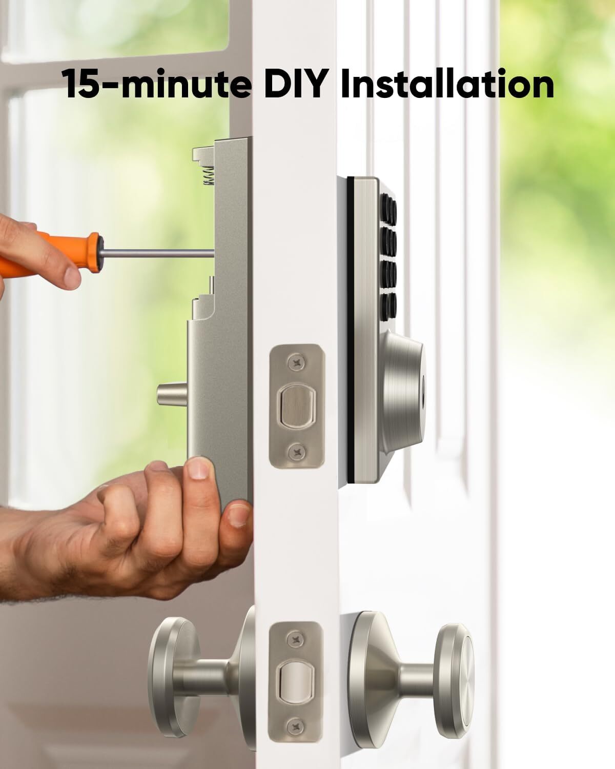 eufy Security Smart Lock C30 Keyless Entry Deadbolt Built-in WiFi(Alexa-Enabled)