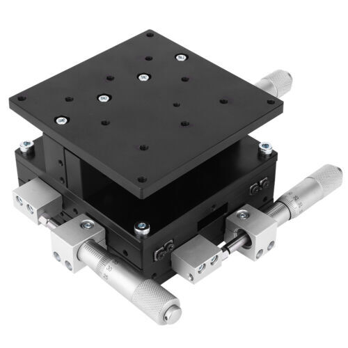 XYZ 3 Axis Manual Linear Stage Precision Slide Table Adjustable Motion Platform