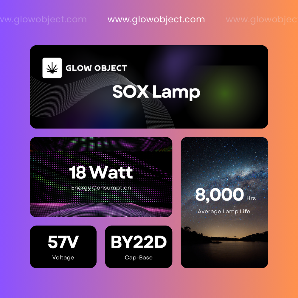 SOX E 18W (Low Pressure Sodium Lamp) PHILIPS REPLACEMENT