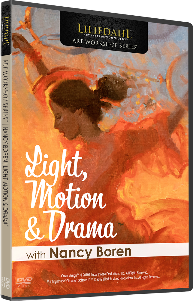NANCY BOREN: LIGHT, MOTION & DRAMA - Art Instruction DVD
