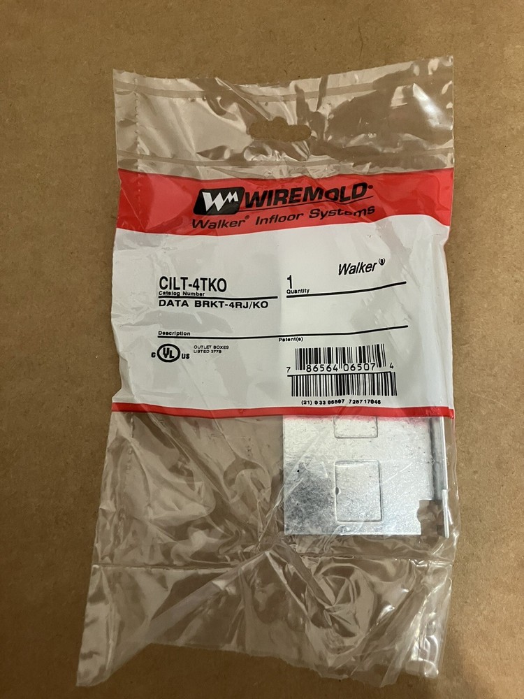 Legrand Wiremold Communications Bracket, CILT-4TKO