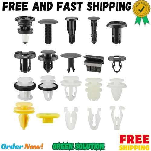 70 Pcs Tesla Clips Tesla Bumper Fender Liner Push Retainer Fastener Rivet Cli
