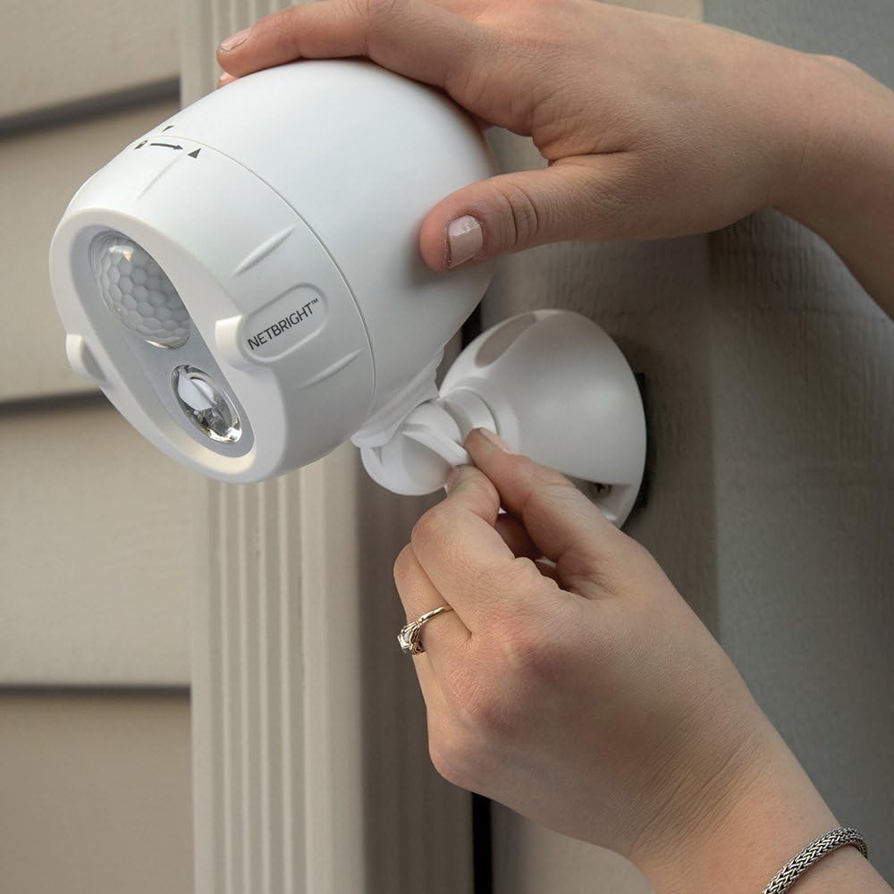 Mr. Beams 200-Lumen Networked LED Wireless Motion Sensing Spotlight System