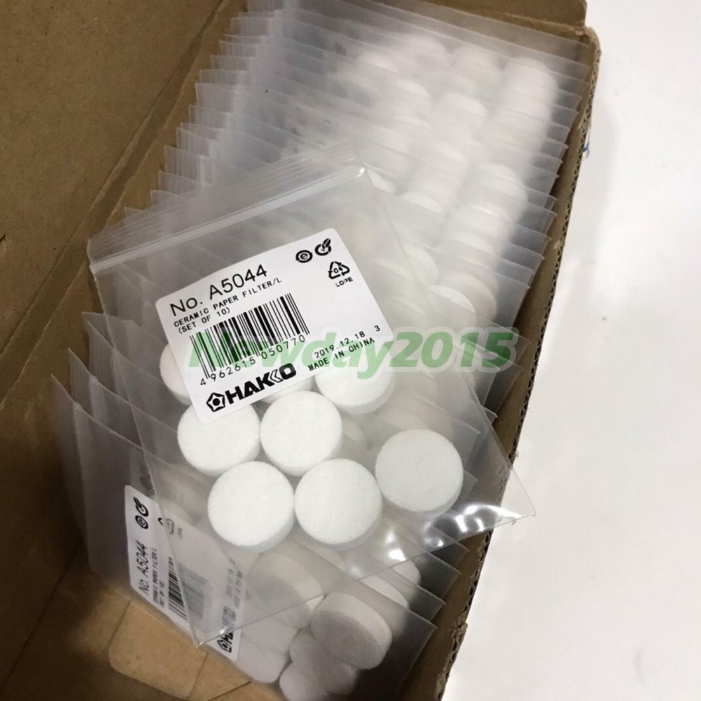 10pcs / package For HAKKO Ceramic Paper Filter A5044 Replacement to A1033