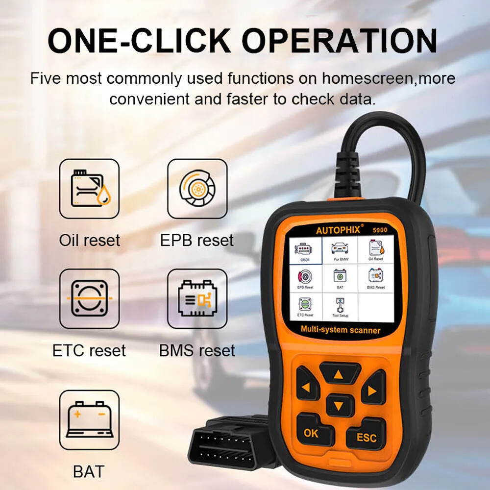 For BMW Mini OBD2 Scanner Full System Diagnostic Tool Battery Registration Reset