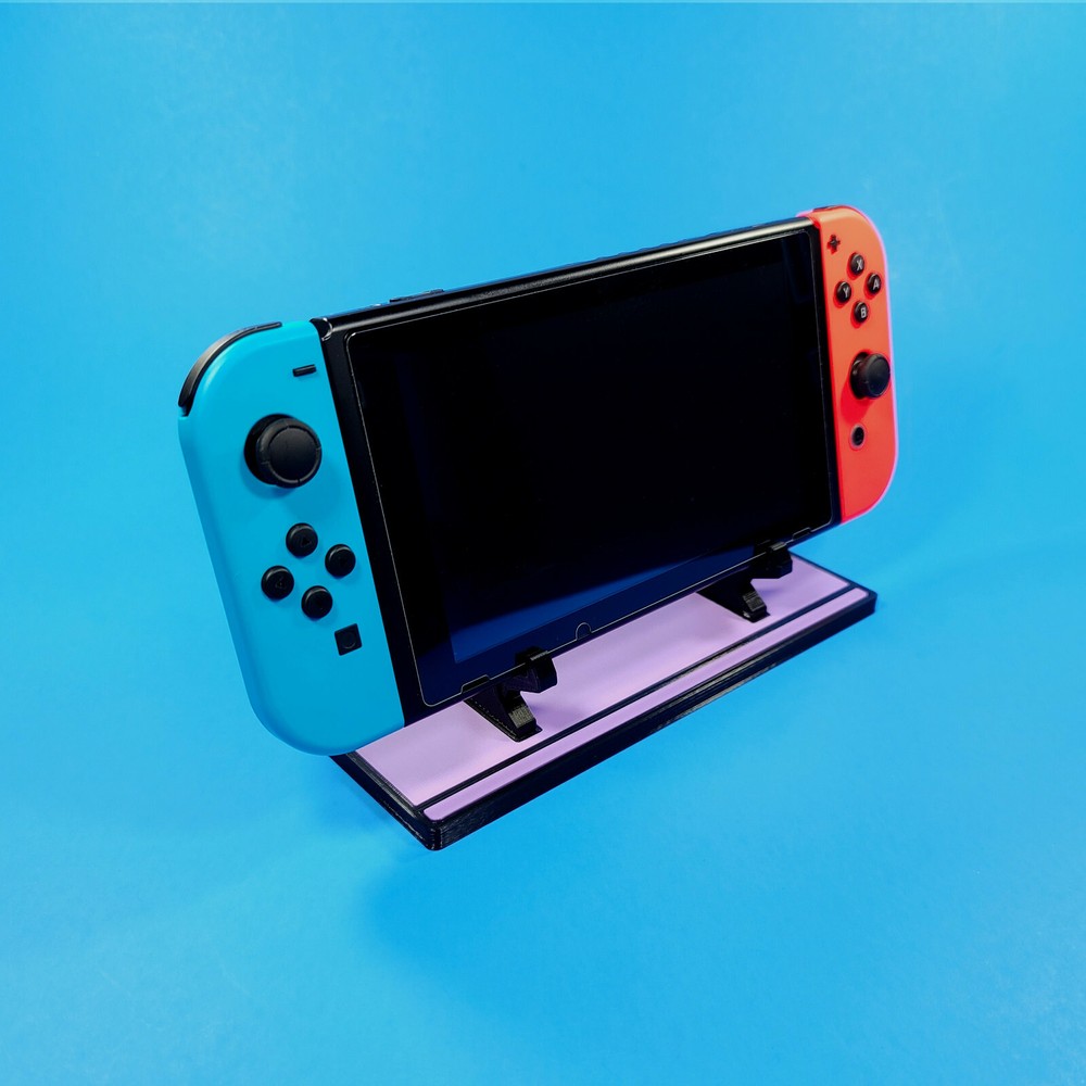 Custom Display Stand for Nintendo Switch Console Lite - 3D Printed Multi Colors