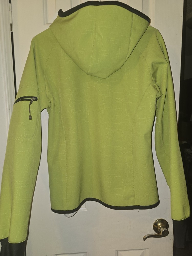 Liquid Ski Jacket Ladies Green Medium