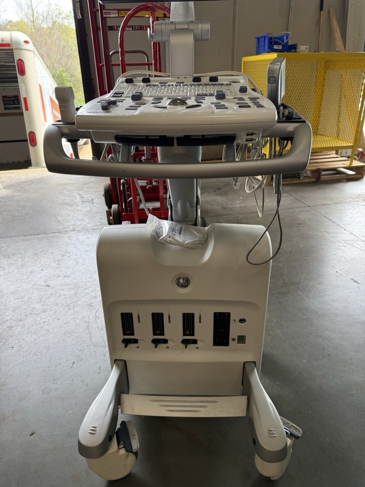 GE Vivid S6 Ultrasound System Refurbished with Phased Array Transducer.