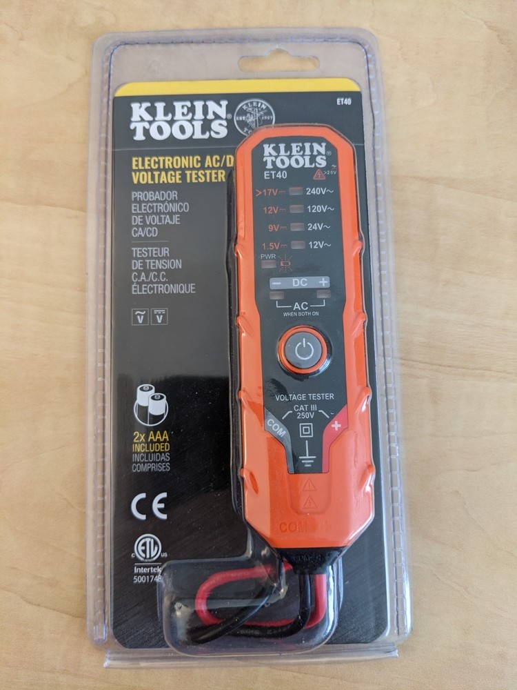 Klein ET40 AC/DC Voltage Tester