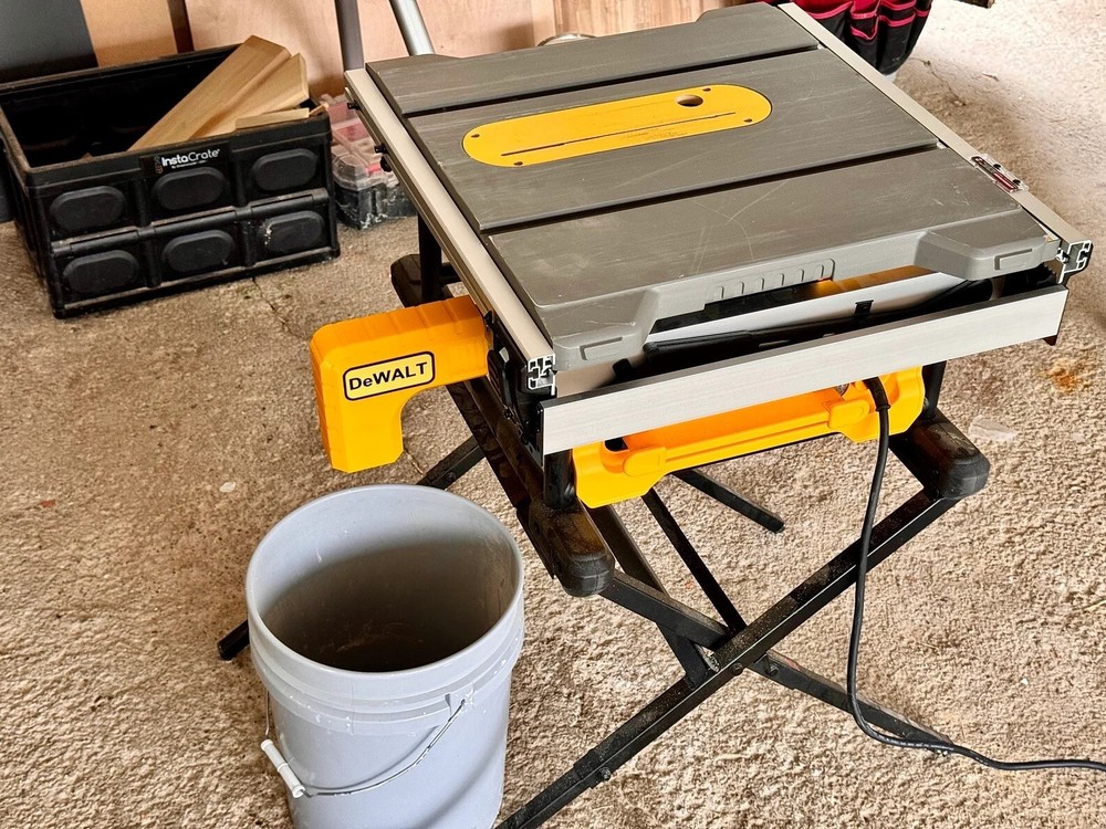 Dust Extraction Adapter for DeWALT DWE7485 Table Saw. NEW TOOL for carpenter.
