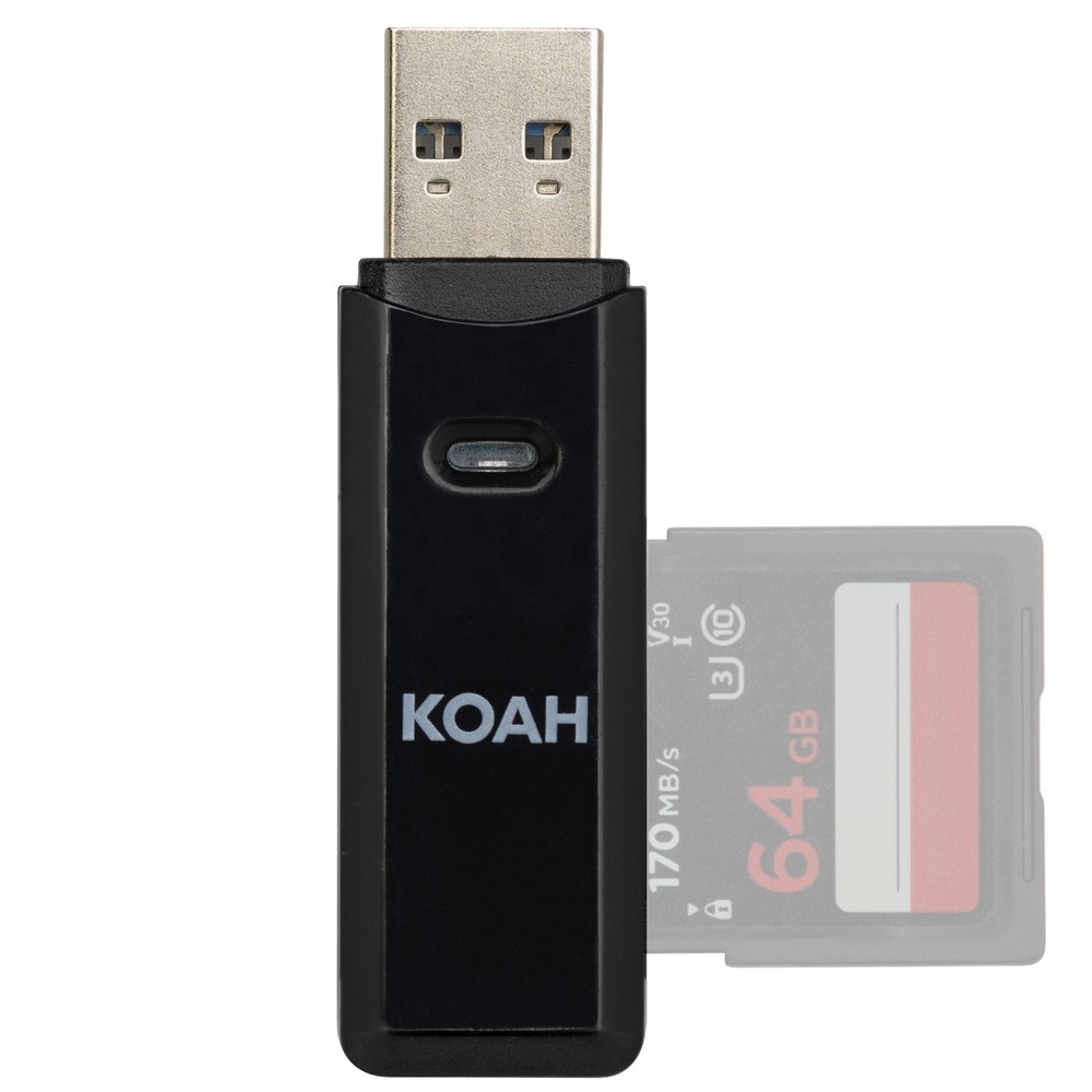 Koah Pro 2 in 1 USB 3.0 Memory Card Reader