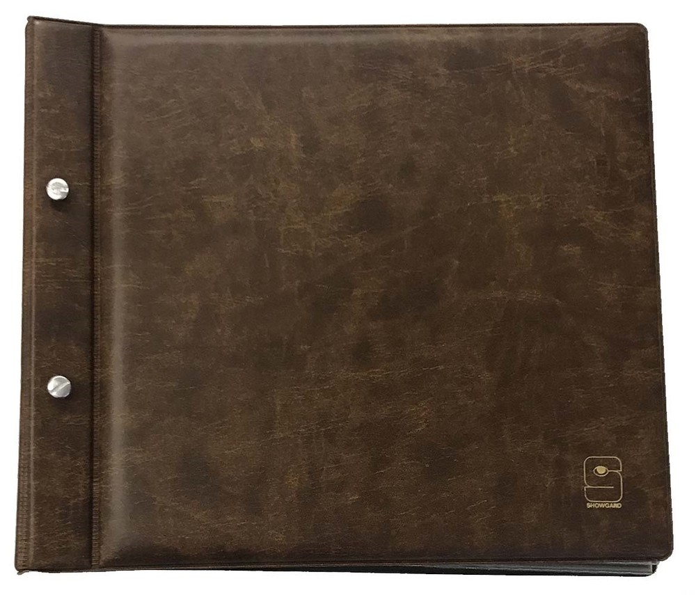 FDC Album For US #10 First Day Cover Collection Binder Showgard Tan Brown New