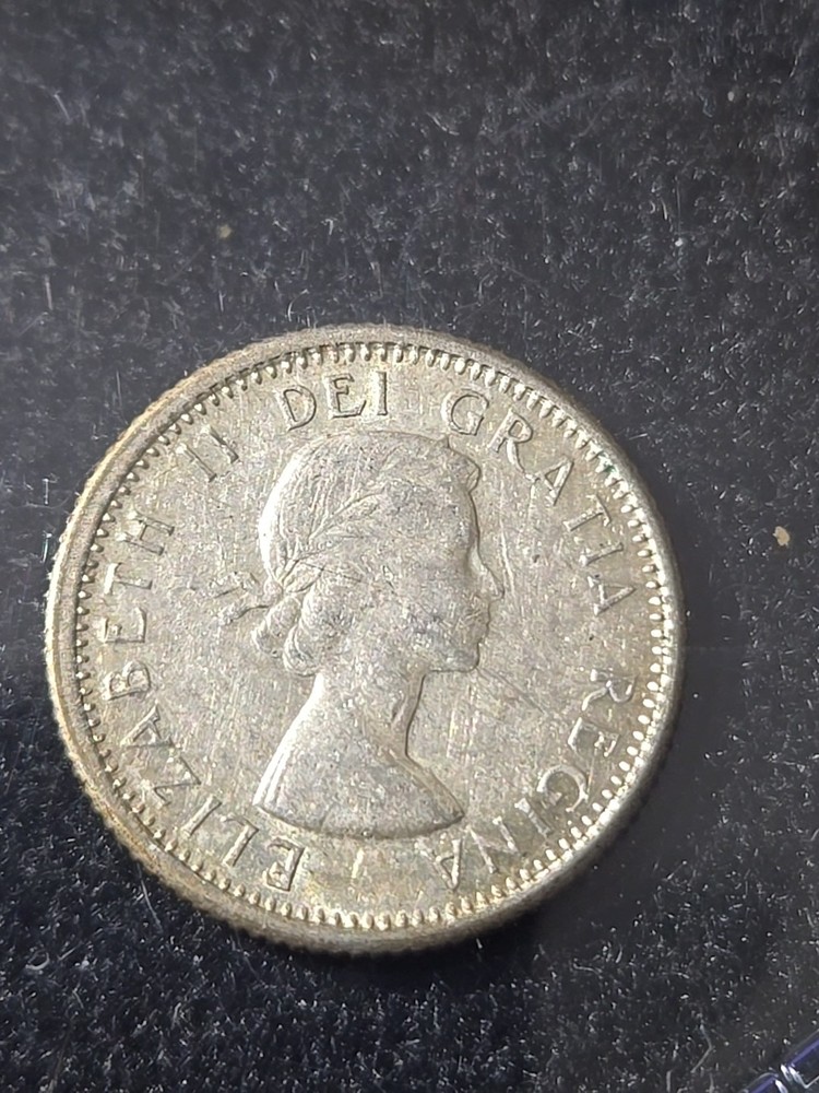 1963 Silver Canadian Dime