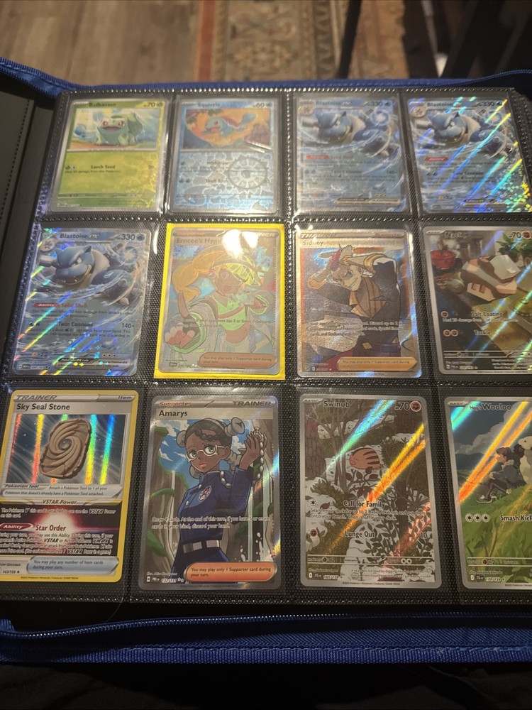 Ultra Pro Pokemon Blue Binder