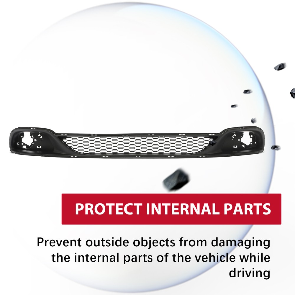 Fit 2011-2019 Dodge Grand Caravan Bumper Grille Lower Front For 13312ZD 2015 17