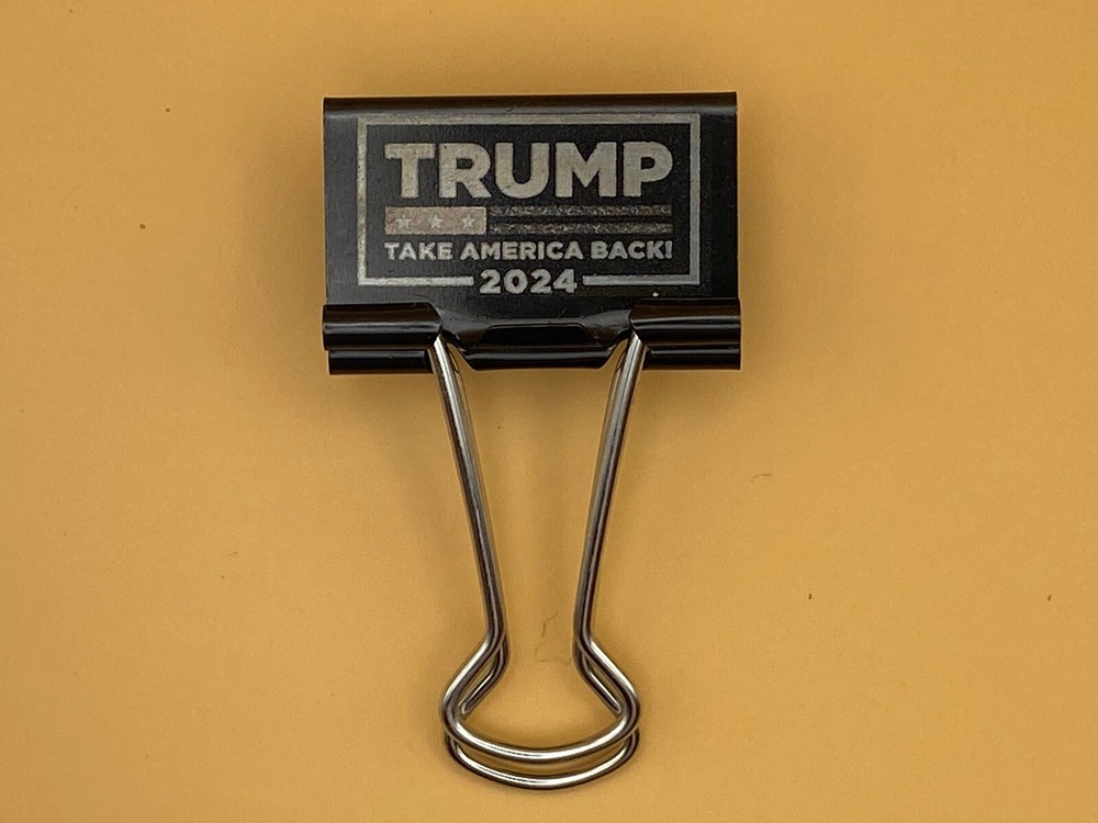 Trump 2024 Binder Clip 8 pack