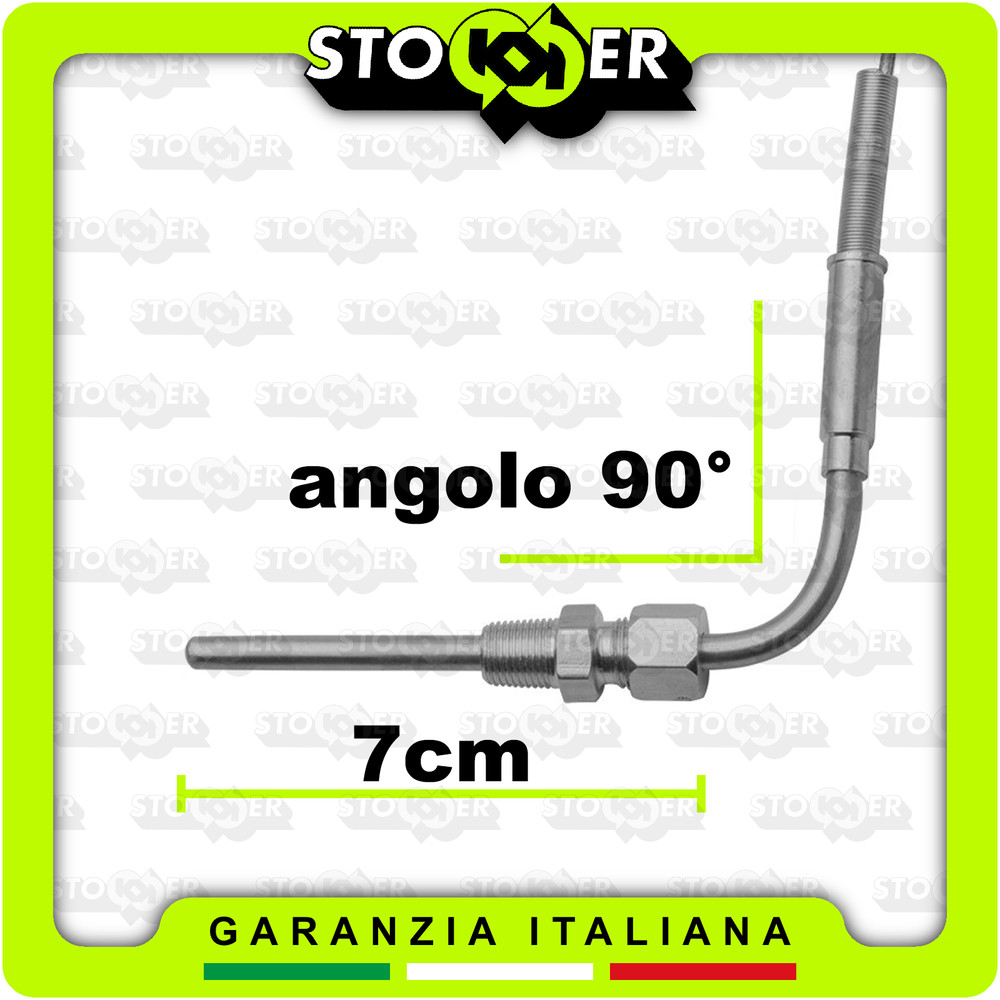 EGT Digital Temperature Gas Exhaust Meter with Sensor Angle Probe K 90°