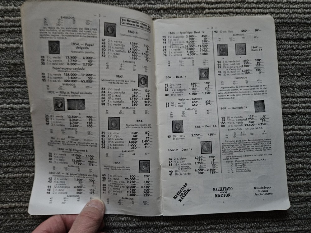 Catalogo Ilustrado Espana 1966 Stamp Booklet