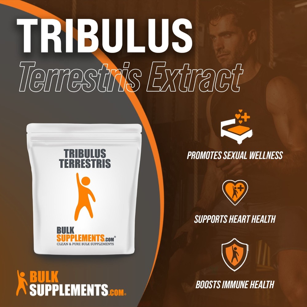 BulkSupplements Tribulus Terrestris Extract Powder - Improves Performance