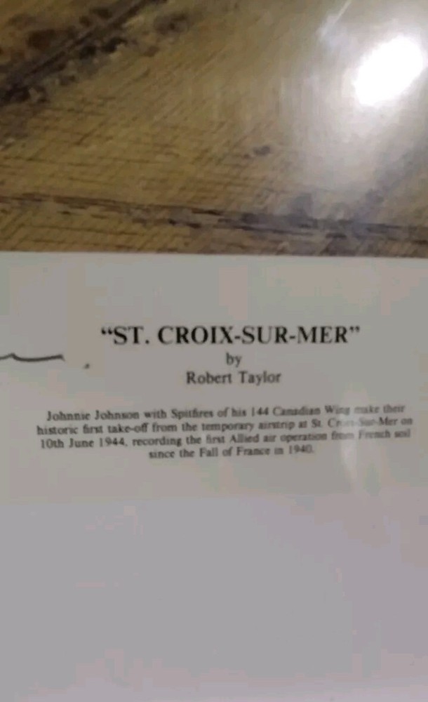 "St. Croix-sur Mer by Robert Taylor L/E Signed w/C.O.A