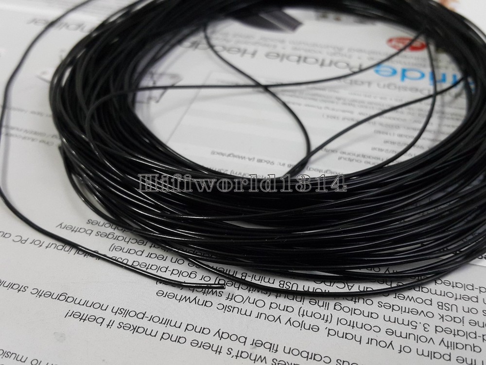 HiFi 5n Pure Silver conductor Wire For DIY Audio Cable 1mm