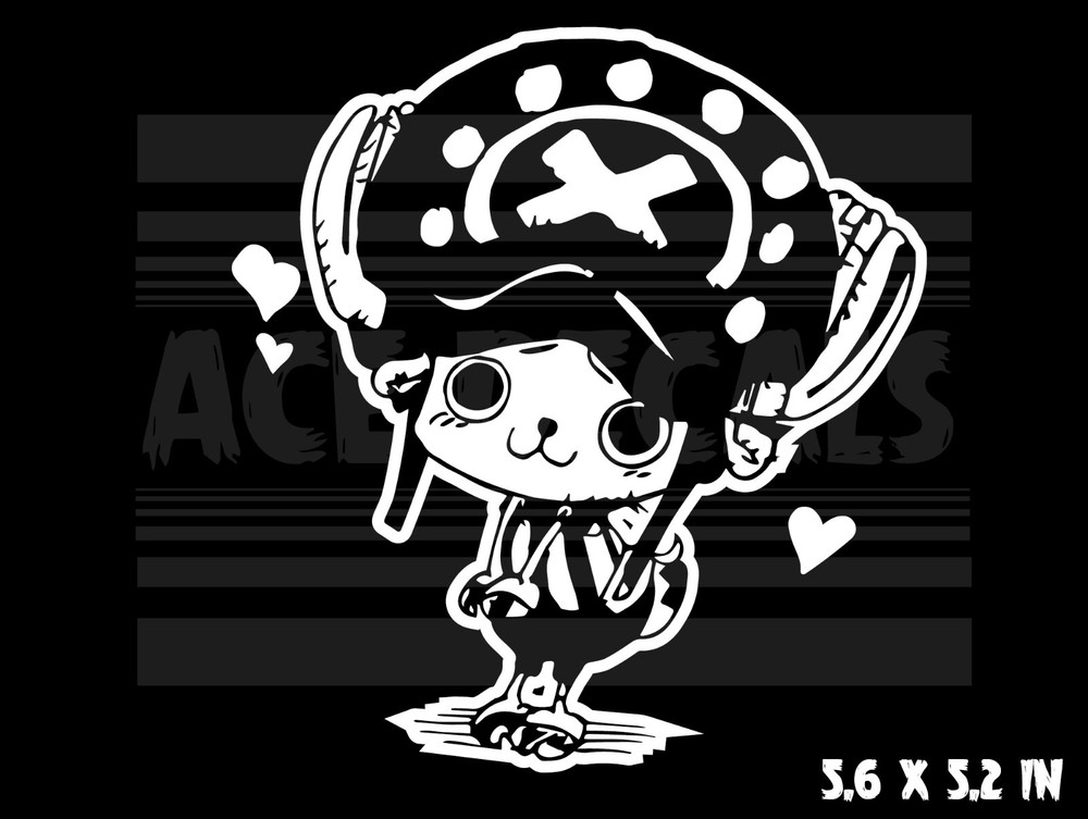 One Piece - Chopper - Anime - Laptop Car Vinyl decal sticker