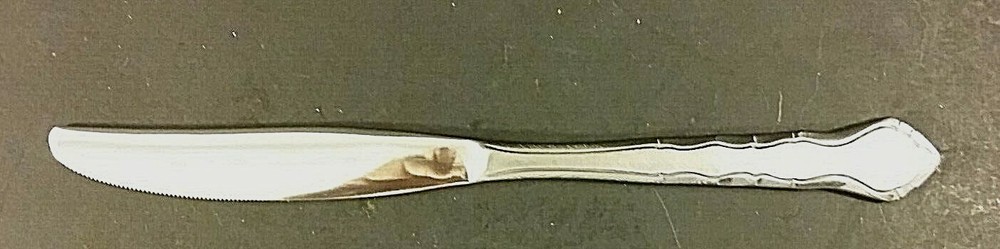 Estia Florentine Stainless 8 3/4" solid handle dinner knife