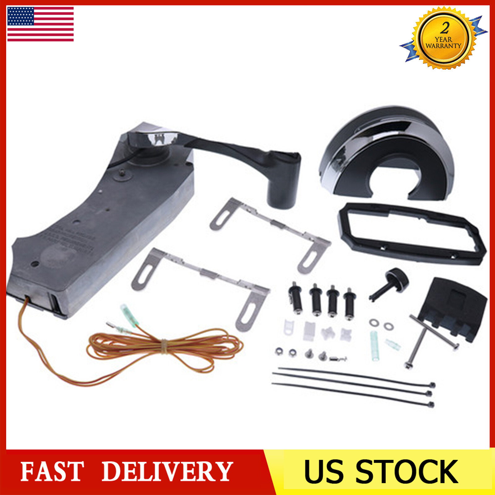 Outboard Remote Control Box 8M0059686 For Mercury Binnacle/Console Top Mount