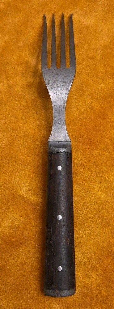 Civil War Era Table Fork Campware Antique
