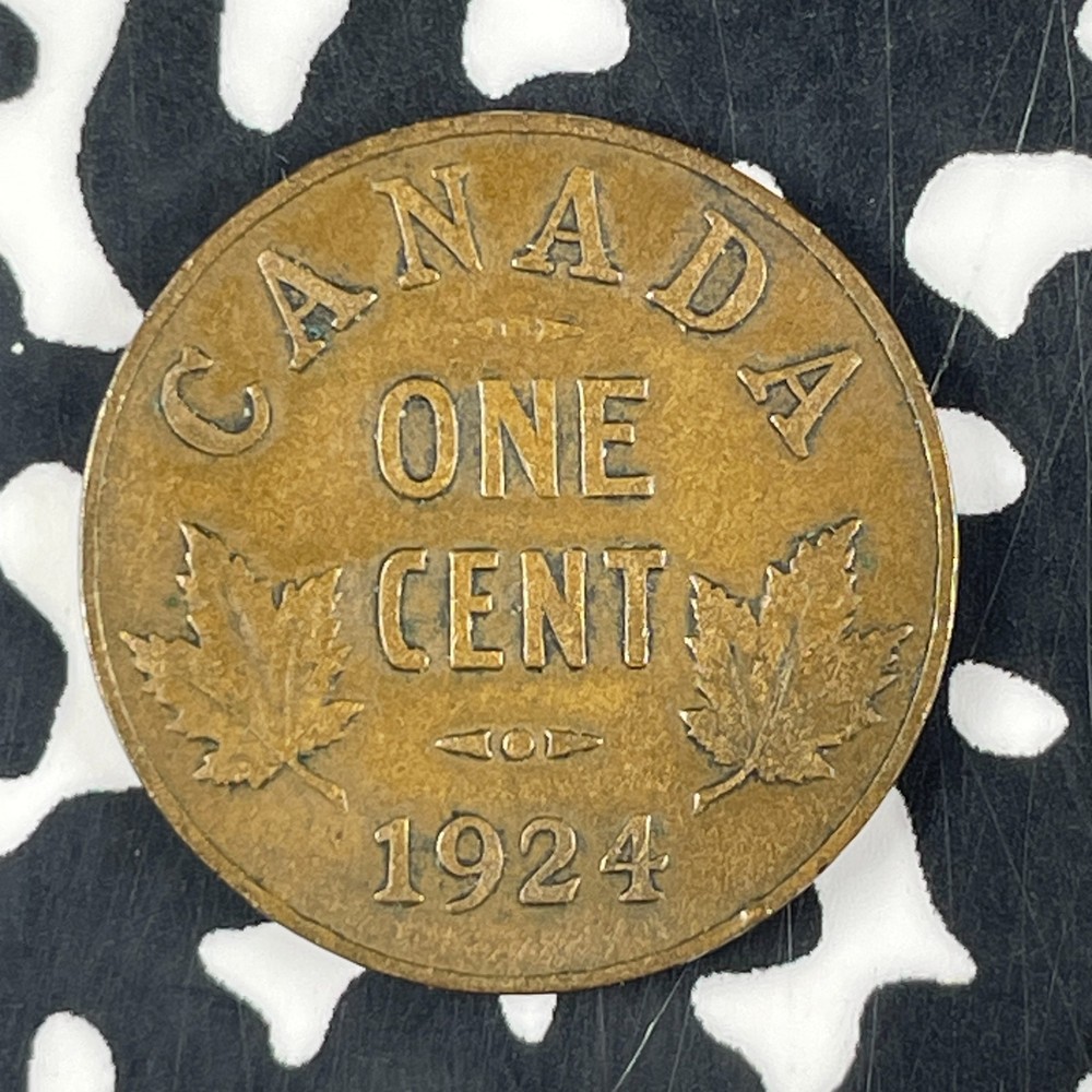 1924 Canada Small Cent Lot#F1421 Key Date!