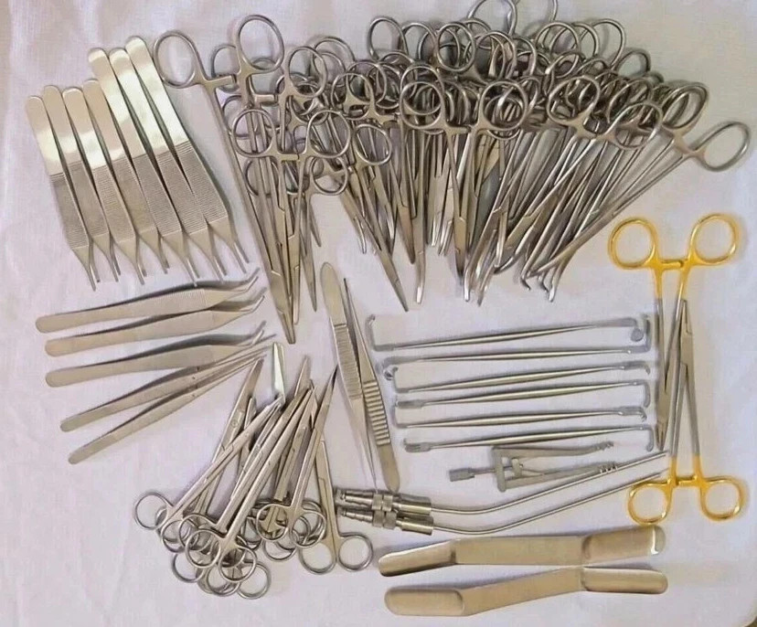 72 Pcs Plastic Surgery Surgical instruments Kit