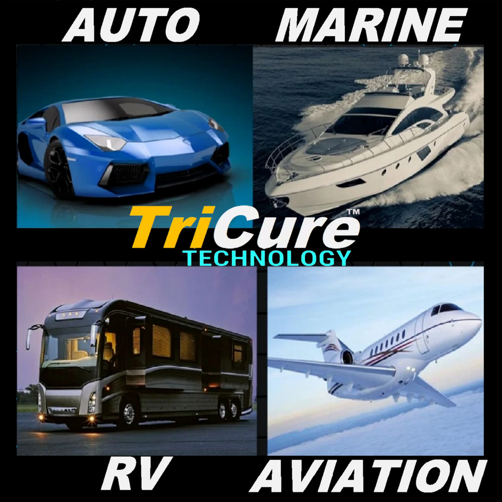 CERAMIC CAR COATING 'ADVANCED " TRICURE' GLOSS 'PAINT PROTECTION" - 100ml 'KIT'