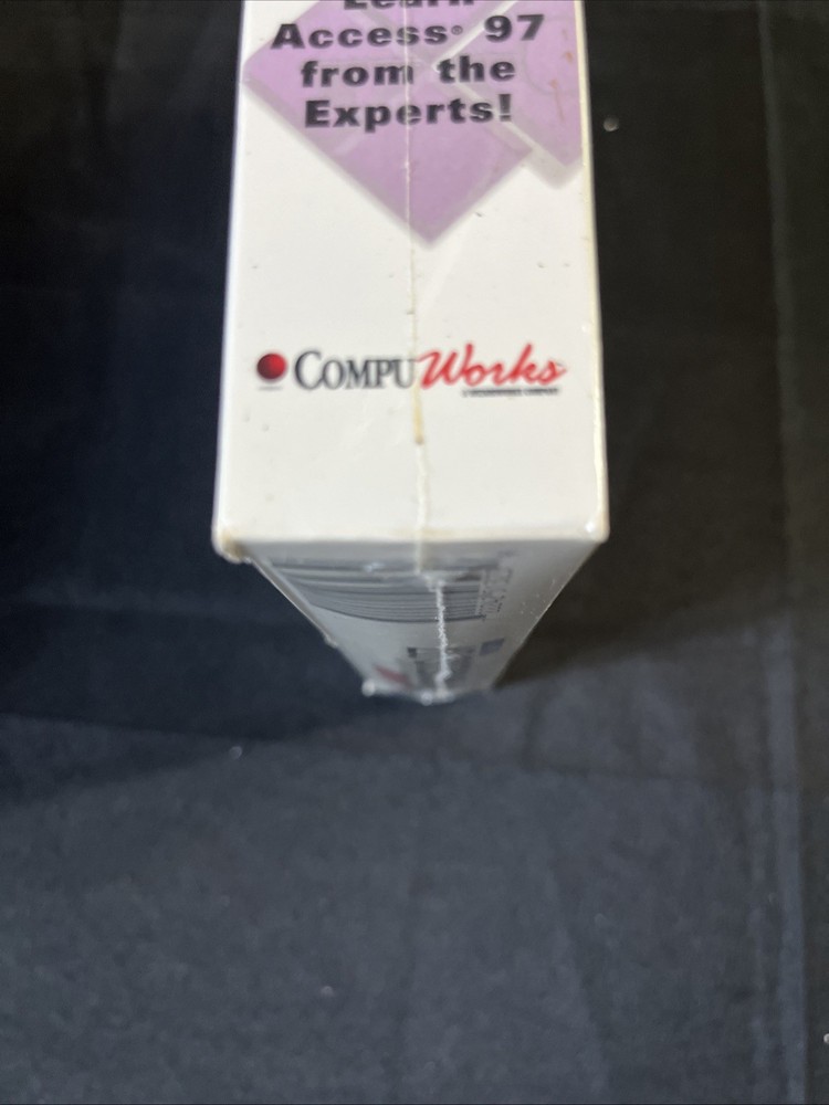 Learn Microsoft ACCESS 97 Introduction Learning CD Windows still FACTORY SEALED