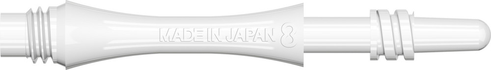 Target 8 Flight Slim White 19mm Spin Shaft