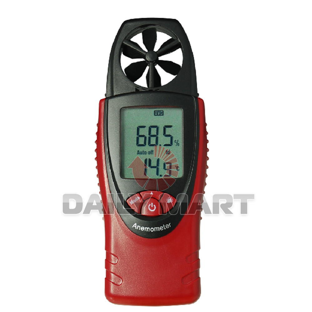 ST8021 Digital Temperature Humidity Vane Anemometer NEW