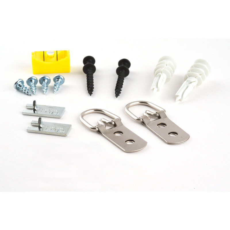 Hangman HDK Silver Heavy Duty D-Ring Hanger Kit 100 lbs.