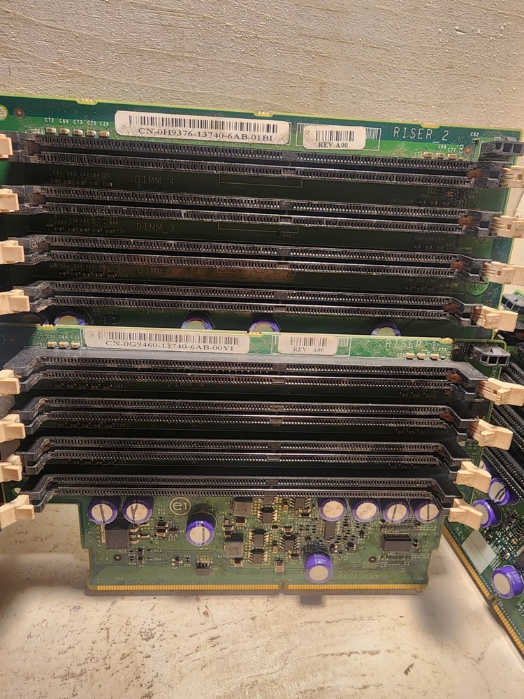 Dell Precision 690 RAM Riser Pair + Support Caddy – Tested Working, Clean Pull