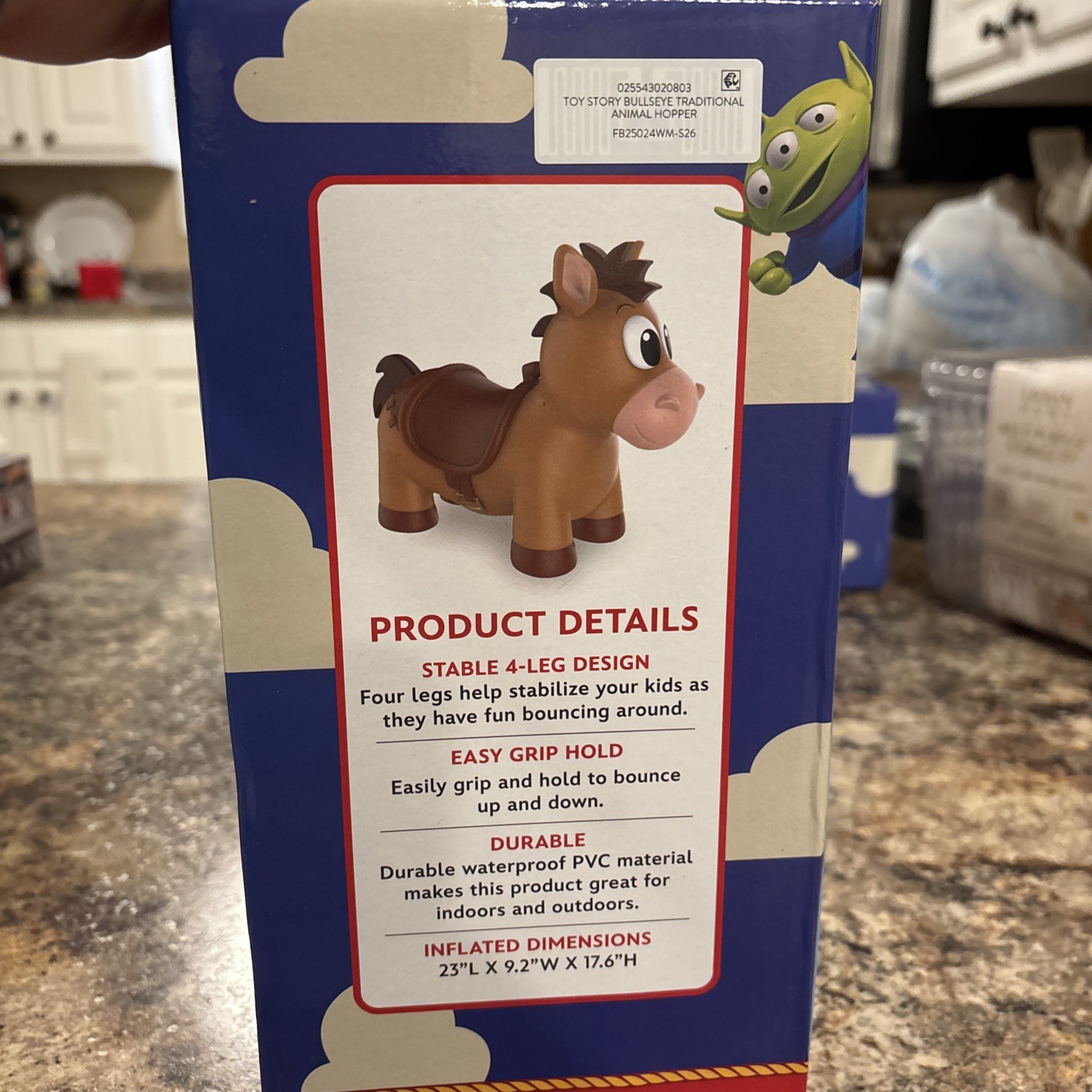 Flybar Toy Story Bullseye Animal Hopper Disney Pixar