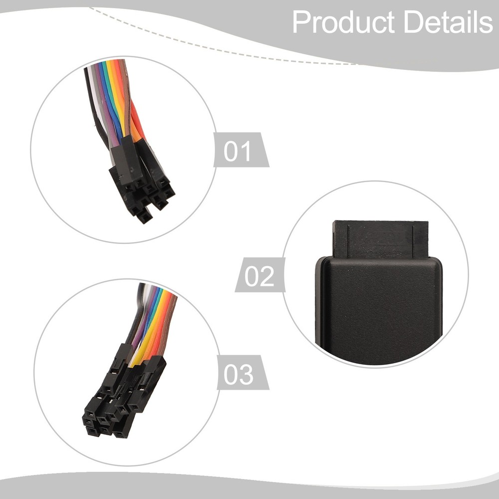 USB Logic Analyzer 24M Sampling 8 Channels Microcontroller Debugging Tool
