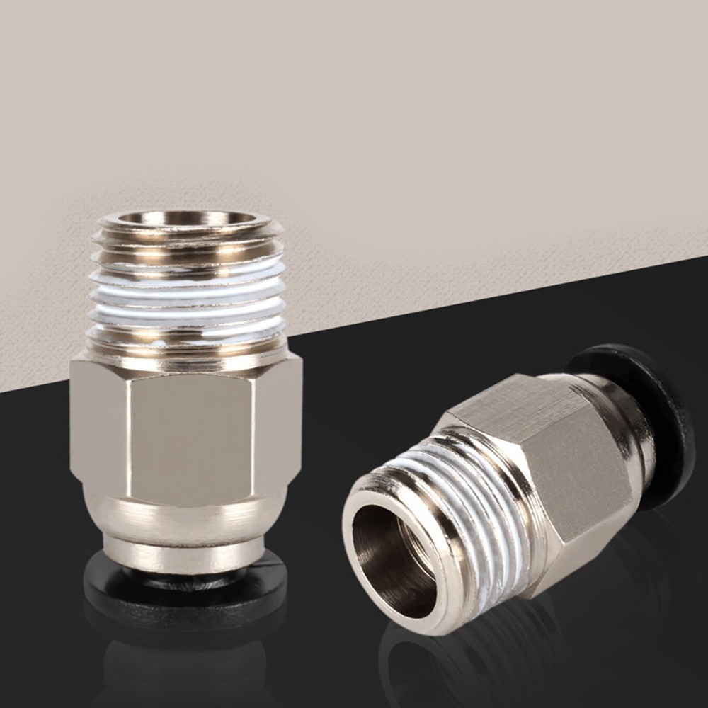 Insert Pipe Joint Set PTFE Tube PC4-M10 Pneumatic Connector 3D Printer
